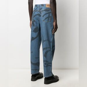 Kenzo Tiger high waisted baggy relaxed men’s jeans